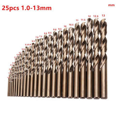 25Pcs M35 Cobalt HSS-Co Twist Drill Bit Set - SnaggIt
