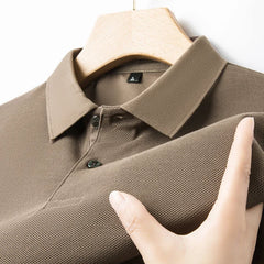 Premium 100% Cotton Polo Shirt | Silk-Like Finish Smart Casual Essential