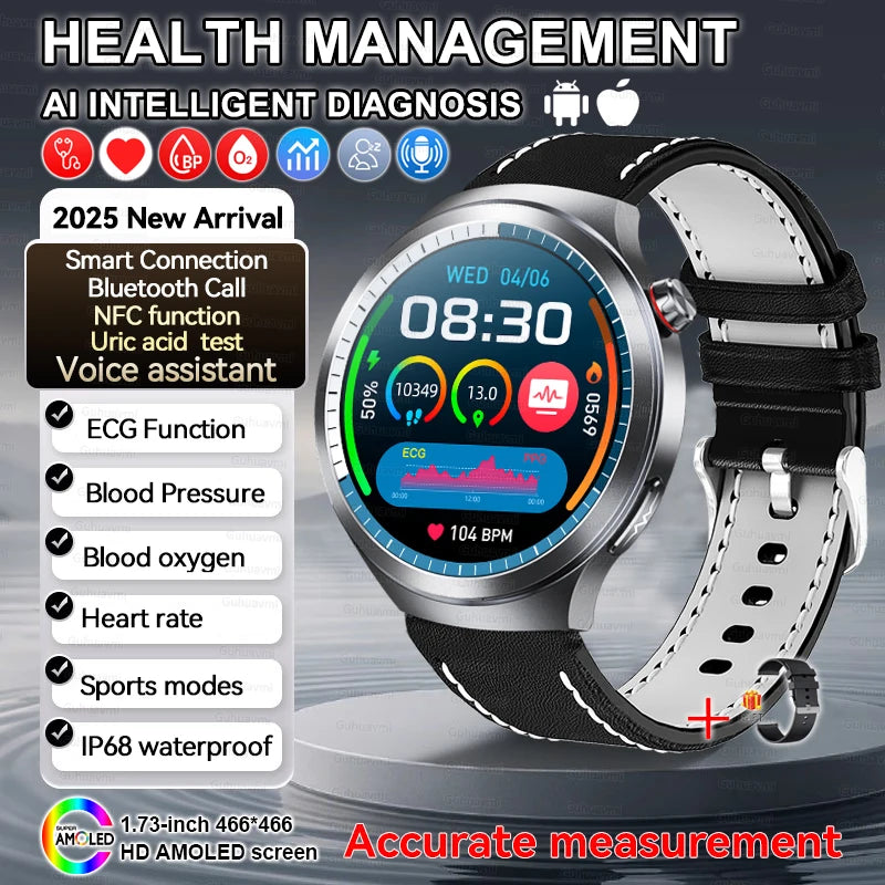 Health Glance Smartwatch by Snagg A Watch