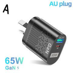 AU Plug 65W GaN Charger by Snagg An Adapter