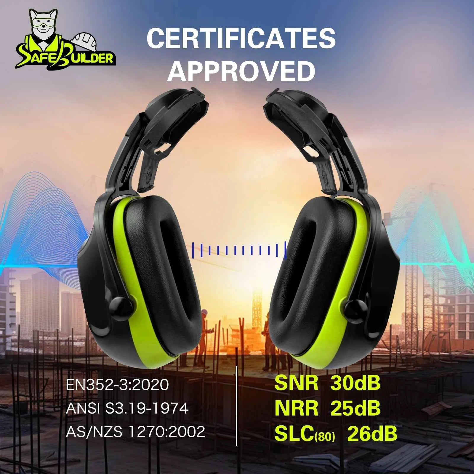 Helmet-mounted clip-on earmuffs – image 3
