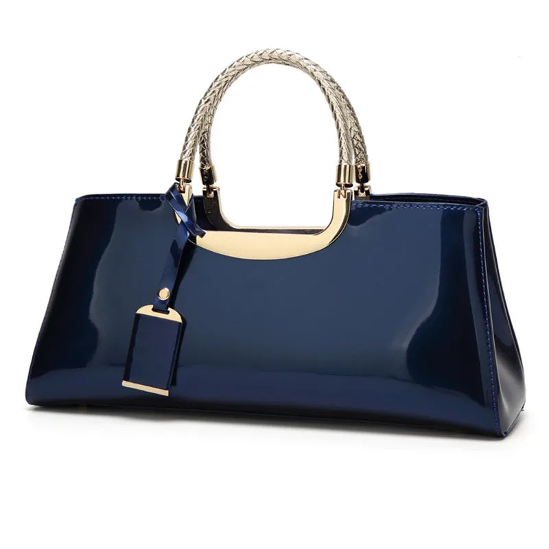 Patent Leather Evening Purse by Snagg It Purses