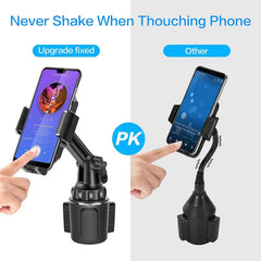 Adjustable Mobile Universal Car Cup Phone Holder by Snagg A Phone Holder