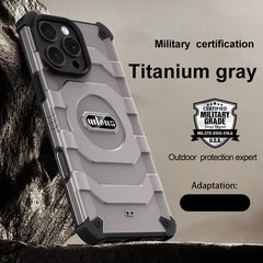 Military Grade Shockproof MagSafe Case - for iPhone 15 & 16 Pro & Pro Max