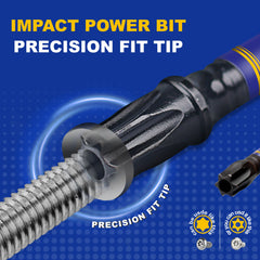 Security Torx Screwdriver Bit Set TT7–TT40 – Magnetic S2 Alloy Steel Impact Bits with Bit Holder
