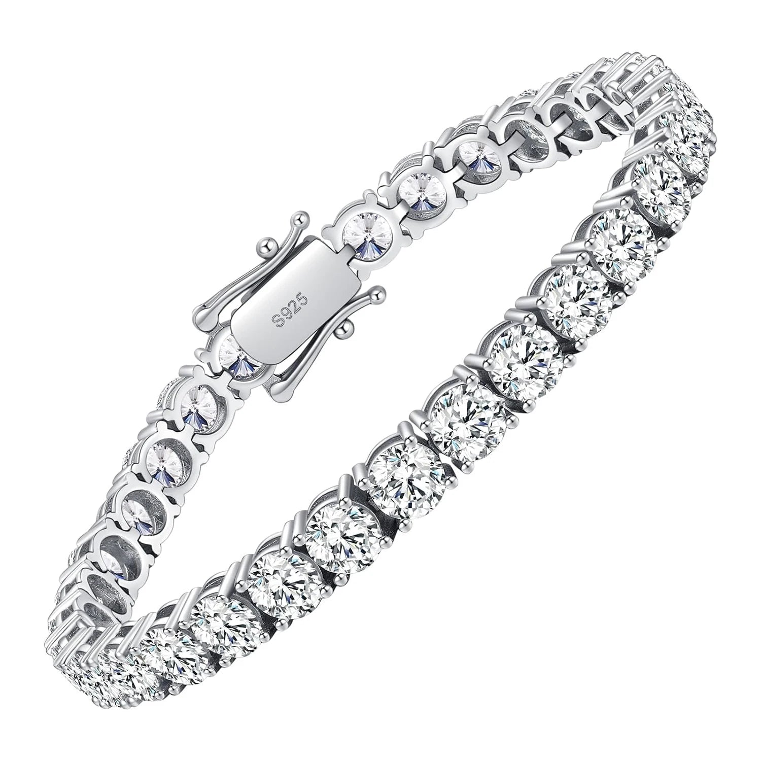 Full Moissanite Tennis Bracelet by Snagg A Bracelet
