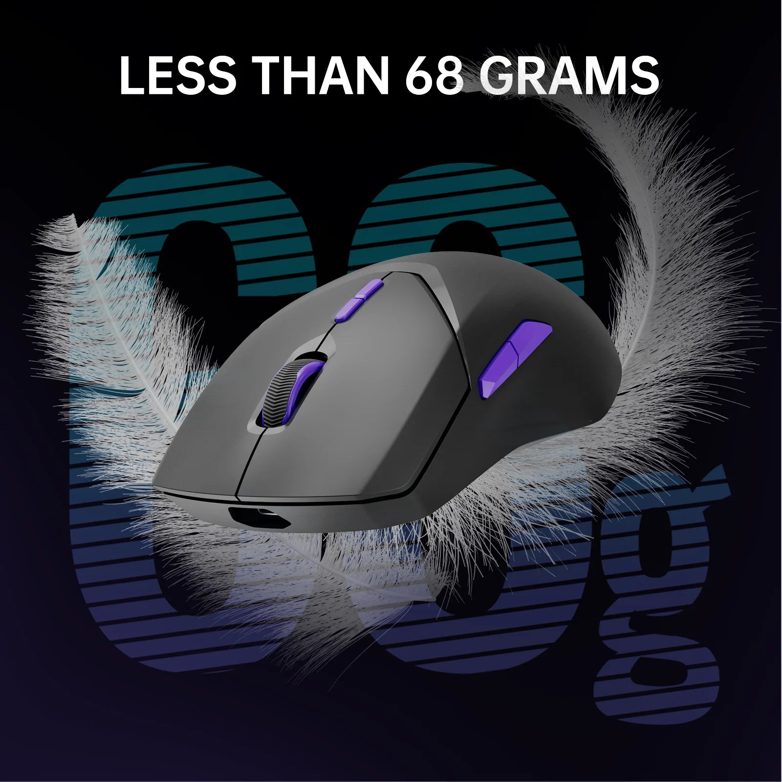 Superlight Wireless Gaming Mouse with 26,000 DPI by Snagg A Gaming Mouse
