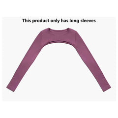 Women's Long Sleeve Shawl Yoga Camisole | Push-Up Nude Fitness Gym Workout Running Sports Top