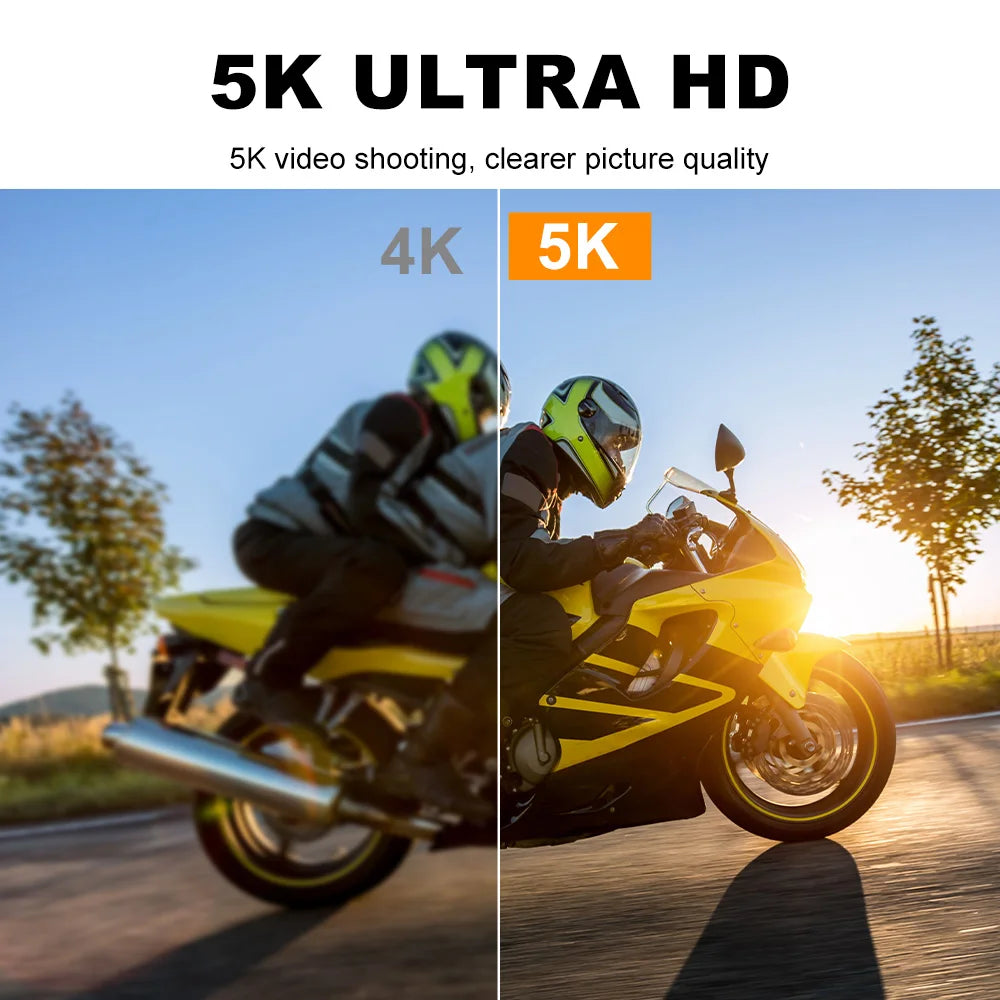 5K Action Camera – 4K60FPS Waterproof Sports Cam by Snagg A Portable Camera