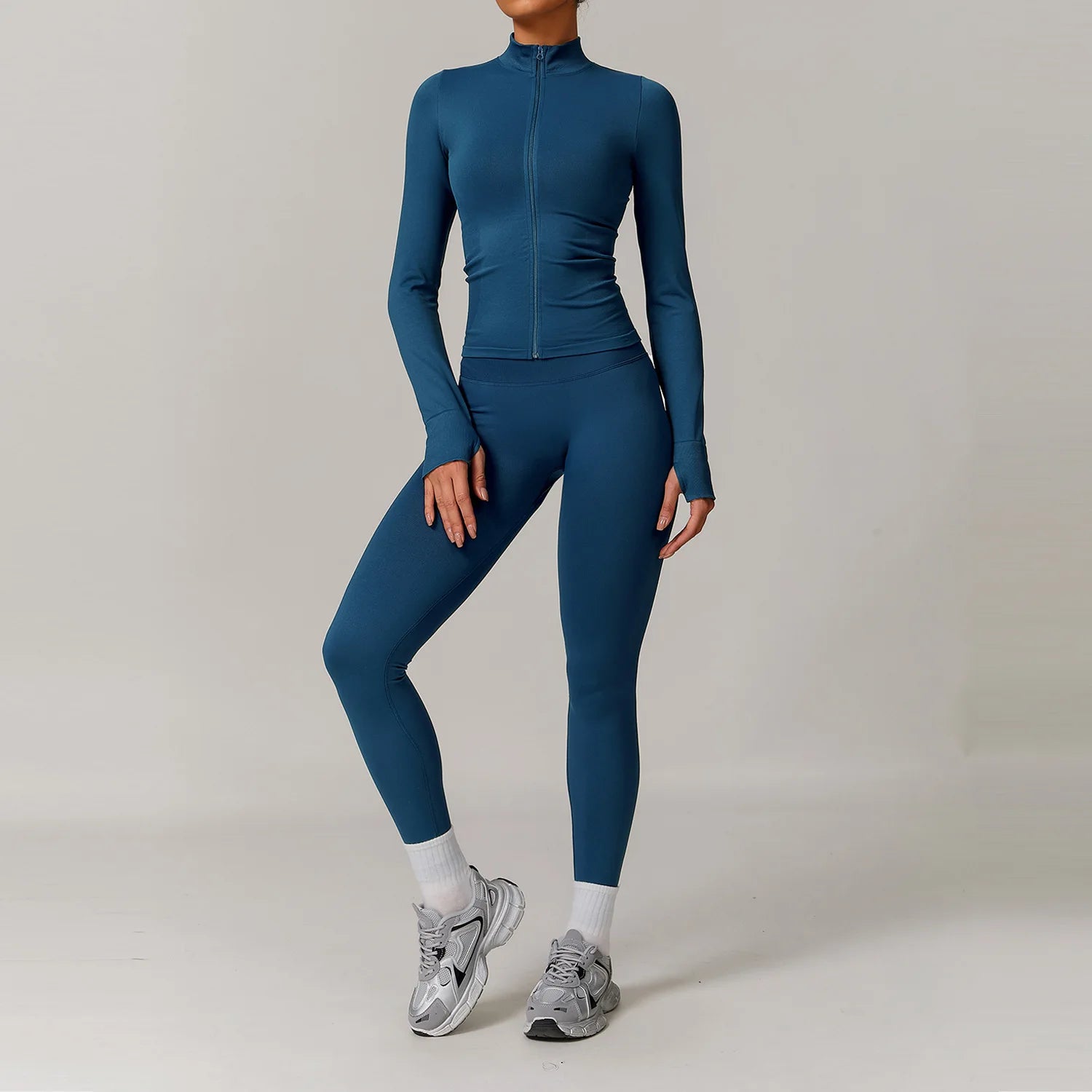 Women's 2/3-Piece Seamless Yoga Tracksuit | Gym Sports Bra & Leggings Fitness Set Sportswear