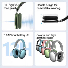 Stylish Wireless Bluetooth Headphones (Long Battery Life) by Snagg A Headphone