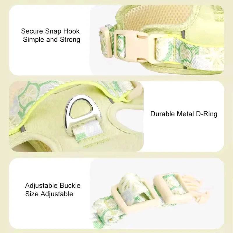 Adjustable Summer Dog Vest Harness - SnaggIt