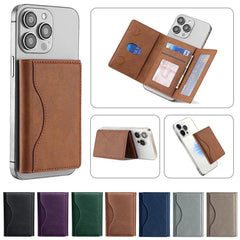 MagSafe Compatible Trifold PU Leather Wallet by Snagg A MagSafe Wallet