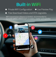 AI ISP 4K Dual Dash Cam | Sony Starvis Color Night Vision & GPS