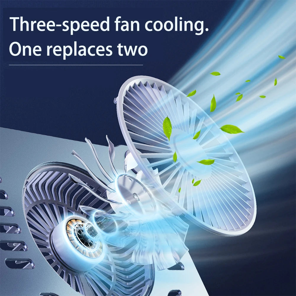 Aluminum Laptop Stand with Cooling Fan Adjustable Bracket for 11″–16″ Laptops by Snagg A Cooling Pad