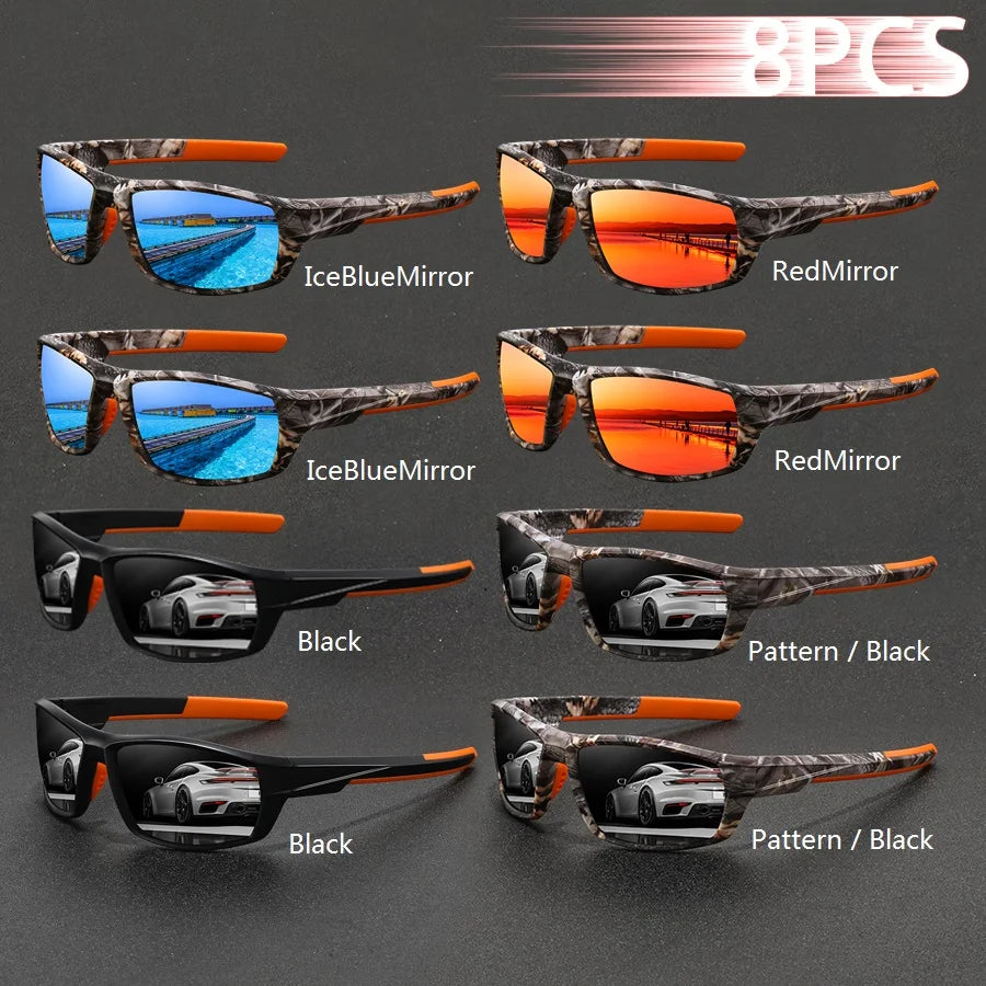 8PCS UV400 Safety Outdoor Sport Sunglasses by Snagg It Sunglasses