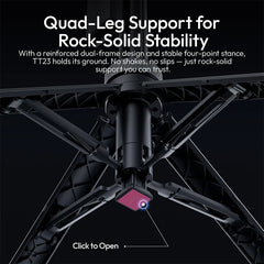 Auto Tracking Selfie Stick Tripod Gesture Control by Snagg A Tripod