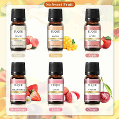 6 Piece Fragrance Oil Collection – Premium 10ml Aroma Diffusion Set for Home & Crafting