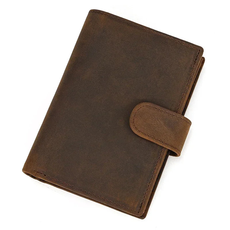 High-Quality Genuine Leather Short Wallet by Snagg It Wallet