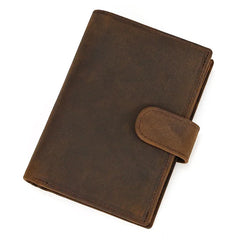 High-Quality Genuine Leather Short Wallet by Snagg It Wallet