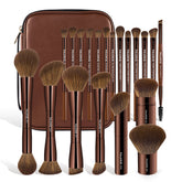 Pro Makeup Brush Kit 20pcs Brushes with Storage Bag