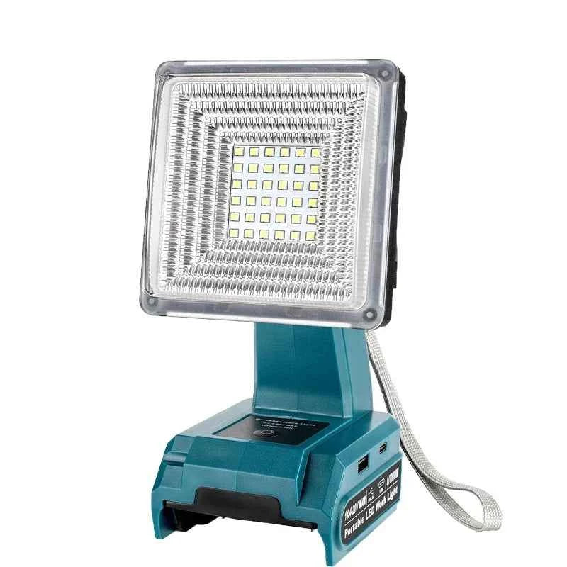 15W cordless LED work light for Makita 18V batteries – image 2