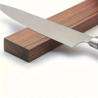 16 Inch Walnut Magnetic Knife Holder by Snagg A Rack