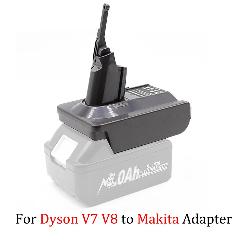 Dyson V6 V7 V8 battery adapter for 18V tool batteries – image 8