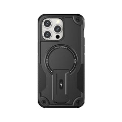Kickstand Magnetic Shockproof With Strap Case - For iPhone 17 Series - Phone Cases & Covers