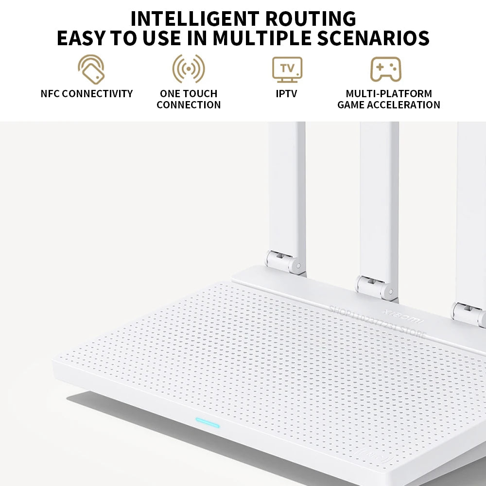 AX3000T WiFi 6 Router – Dual-Band 5GHz 160MHz with 1.3GHz Processor by Snagg A WiFi Booster
