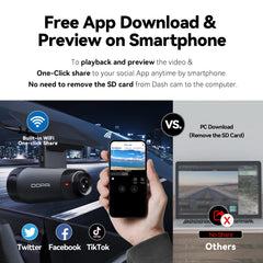 2.5K Ultra HD Dash Cam | Dual-Channel Recording & Supercapacitor