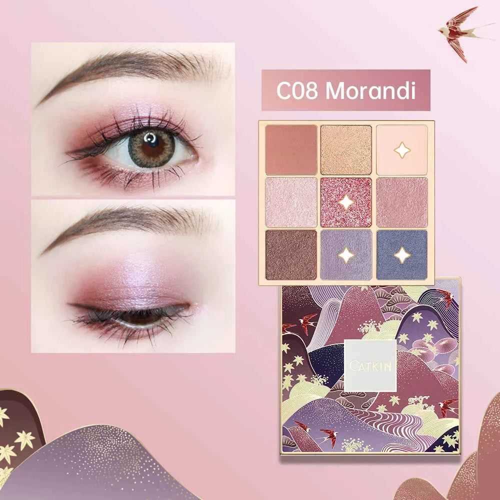 Signature 9 Color Eternal Love Palette – Shade C16 Professional Matte & Shimmer Collection