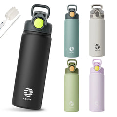 High Performance 700 ML Insulated Sports Flask | Rapid Hydration Straw & All Day Cooling