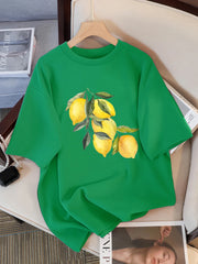 Lemon's Print Womans Streetwear T-Shirt