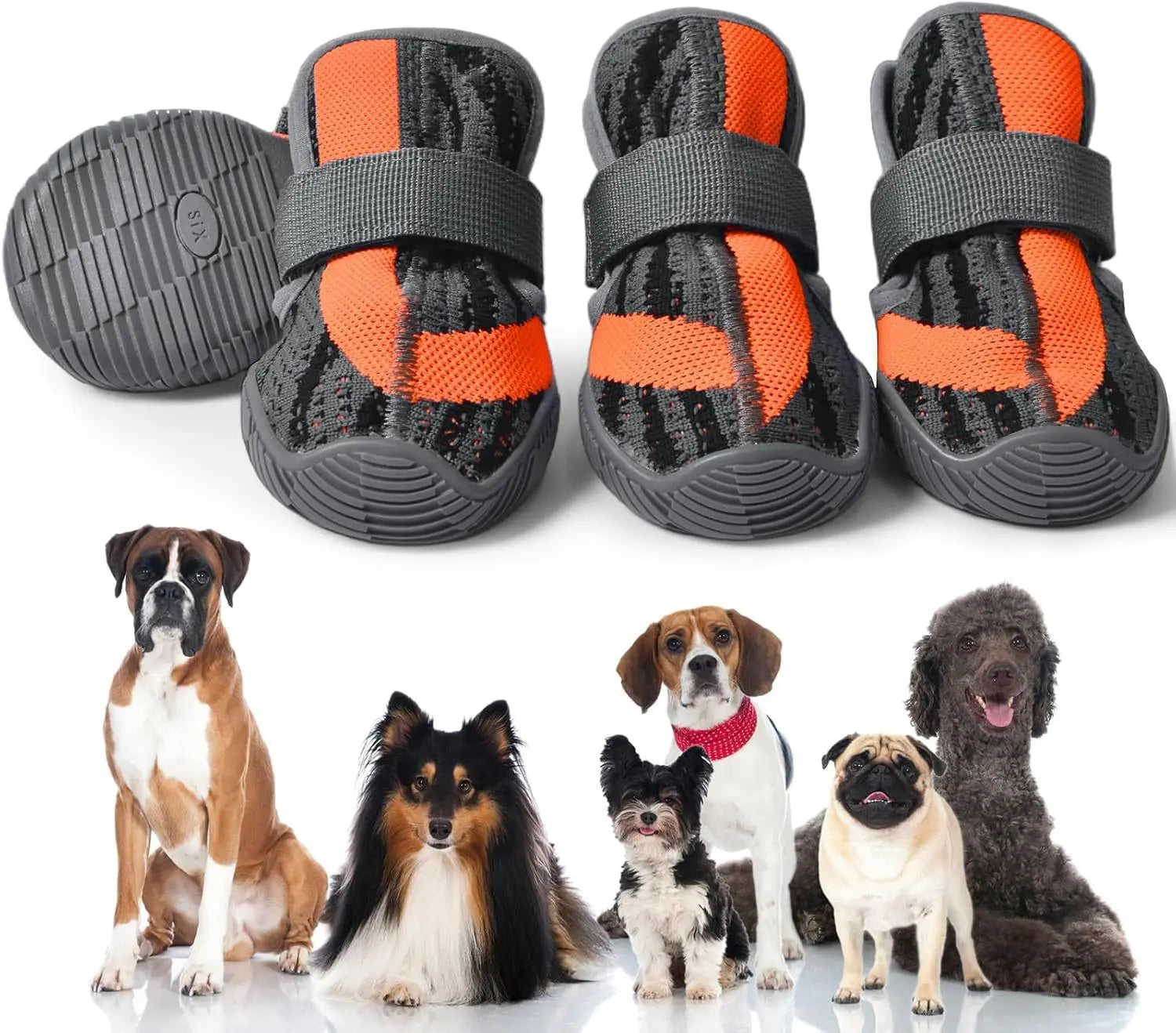 Waterproof Dog Shoes by Snagg A Shoes
