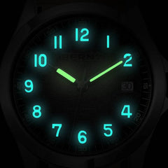 BERNY AM7110VM Frosted Dial Automatic Watch - SnaggIt
