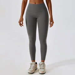 Women's Seamless Push-Up Yoga Leggings | High Waist Stretchy Athletic Gym Exercise Fitness Pants