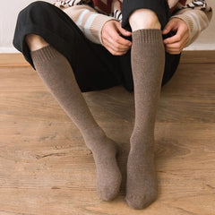 Men’s Winter Compression Knee High Socks, Thick Thermal Support (3 Pairs)