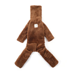 Winter Double Fleece High Collar Dog Coat