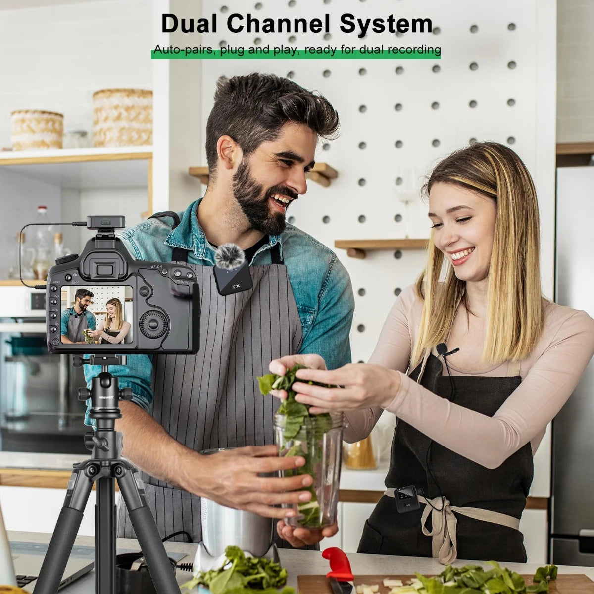 3 in 1 Wireless Lavalier Microphone – Clip-On Mic with Noise Reduction by Snagg A Microphone