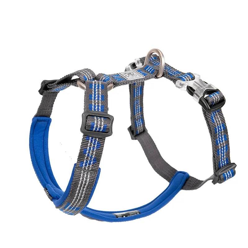 Blue Reflective No Pull Dog Harness - SnaggIt