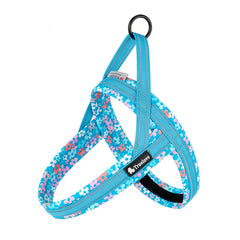 Floral Print Mesh Padded Dog Harness by Snagg A Harness