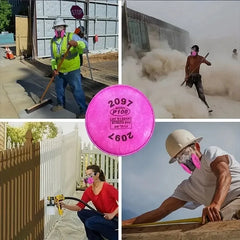 6200 Half Face Respirator Mask with Filters by Snagg A Face Mask