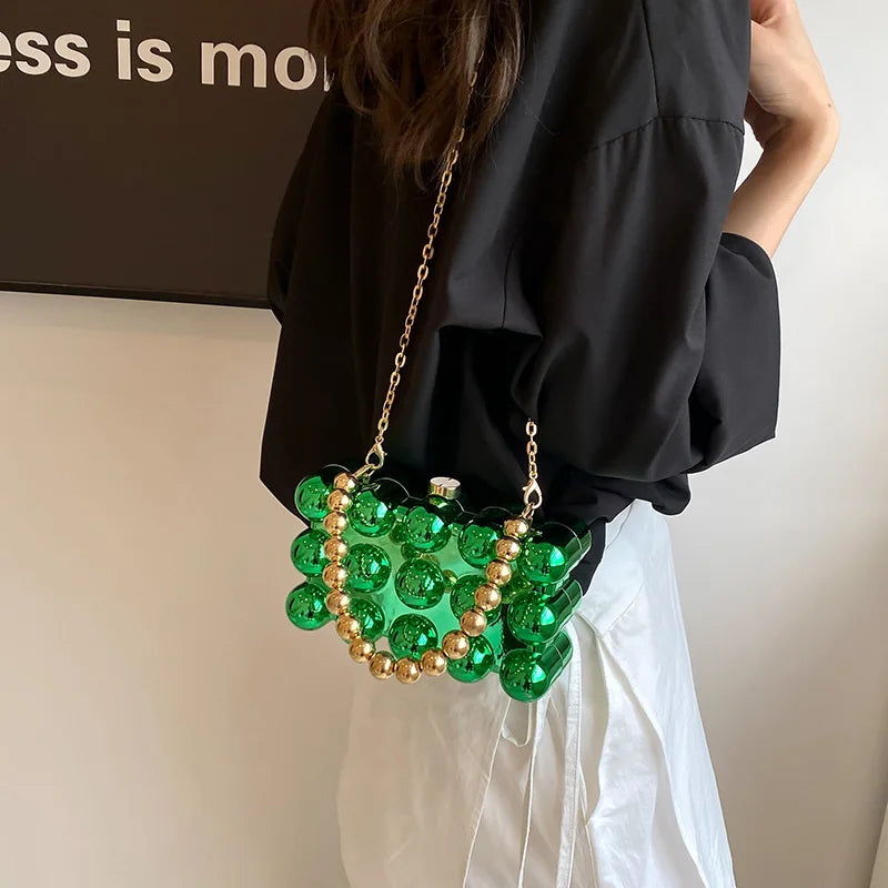 Luxury Acrylic Party Evening Purse by Snagg It Purses