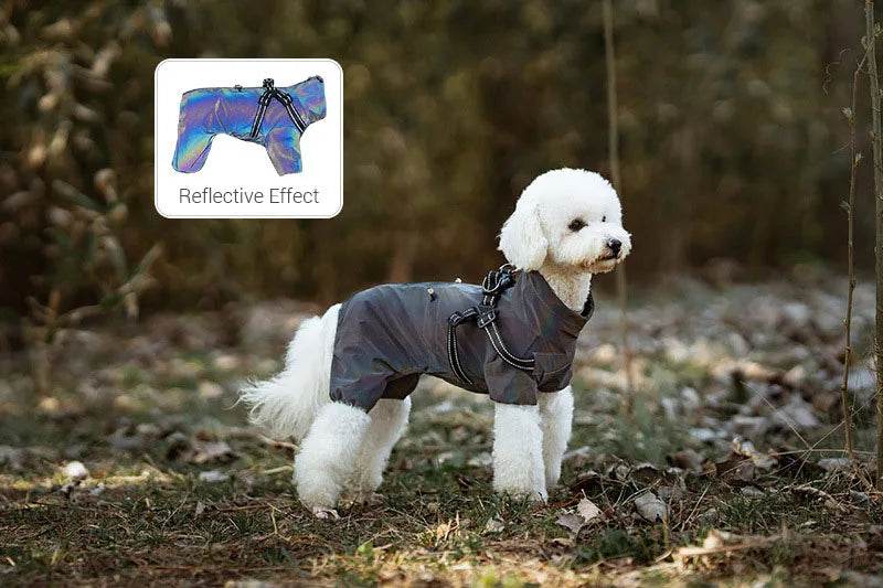 Adjustable Waterproof Dog Raincoat - SnaggIt
