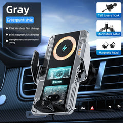 Magnetic Wireless Car Charger Phone Holder by Snagg A Phone Holder