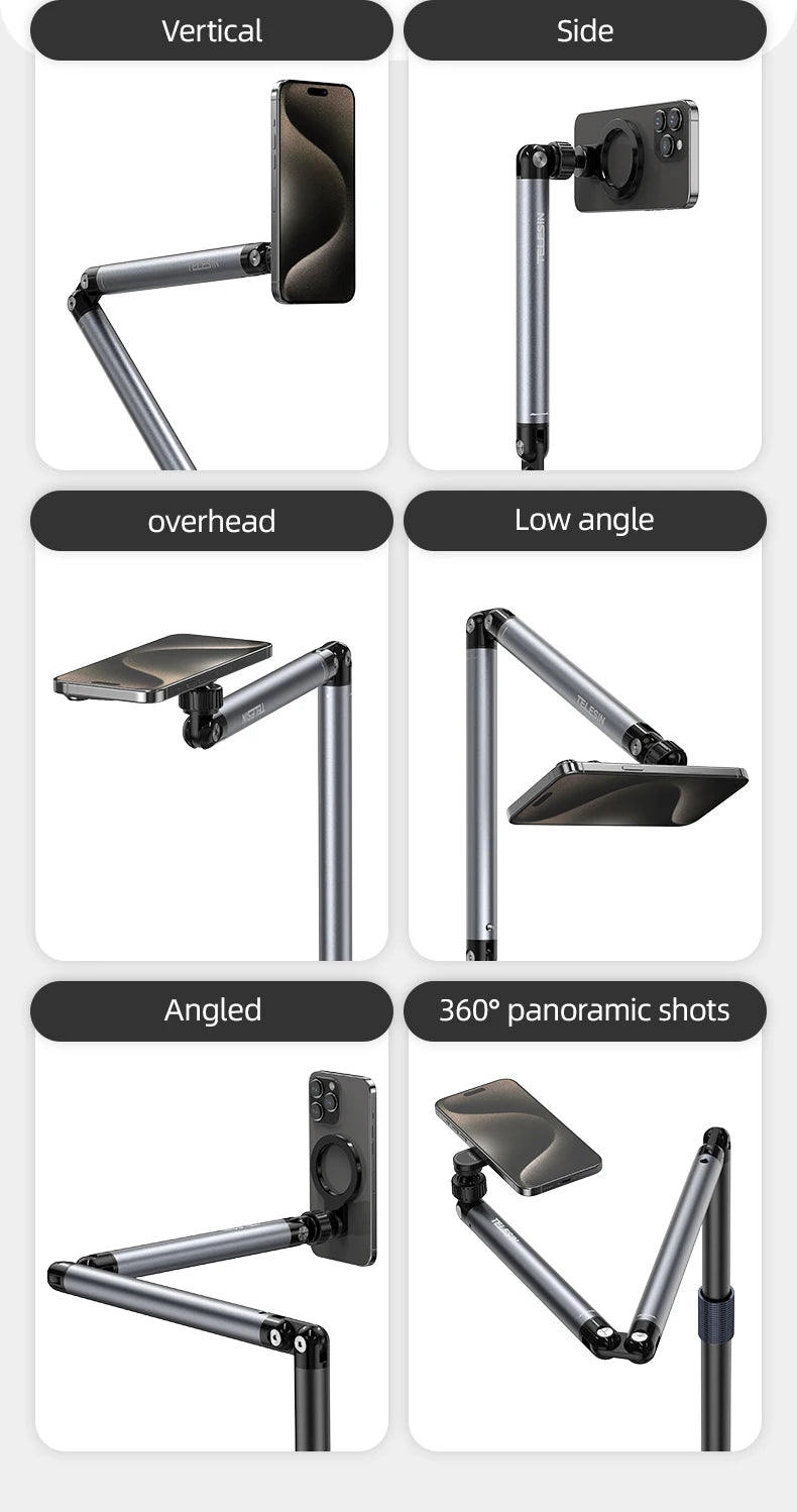 Magnetic Mobile Phone Floor Stand by Snagg A Phone Holder
