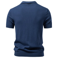 Men's "Old Money" Luxury Polo | Elegant Four-Season Breathable Essential