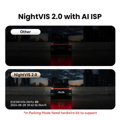 4K UHD Smart Dash Cam | Dual Sony Starvis 2 & 4G Cloud Monitoring