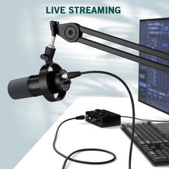 Male to Female Audio Cord for Dynamic or Condenser Mics, Mixers & Sound Cards by Snagg A Microphone Cable